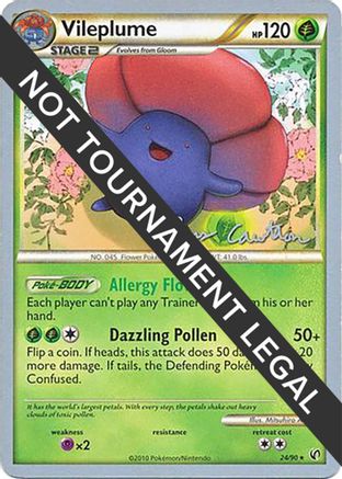 Vileplume - 2011 - 24/90 (Ross Cawthon) [World Championship Decks]