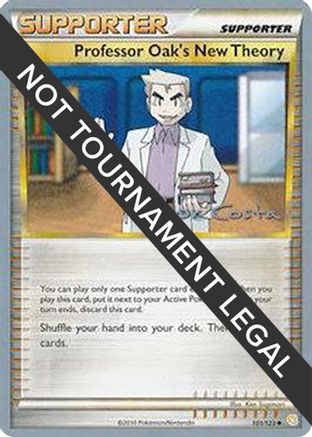 Professor Oak's New Theory - 2012 - 101/123 (Igor Costa) [World Championship Decks]