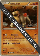 Terrakion - 2012 - 73/101 (Zachary Bokhari) [World Championship Decks]