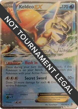 Keldeo EX - 2013 - 49/149 (Ian Whiton) [World Championship Decks]