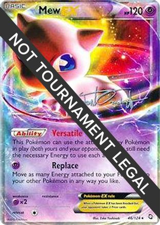 Mew EX (46/124) (Trevgor - Trent Orndorff) [World Championships 2014]