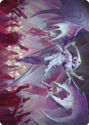 Atraxa, Grand Unifier Art Card [Phyrexia: All Will Be One Art Series]