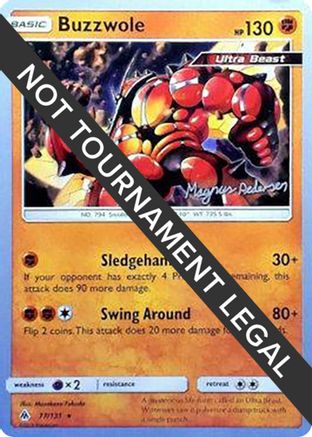 Buzzwole - 2018 - 77/131 (Magnus Pedersen) [World Championship Decks]