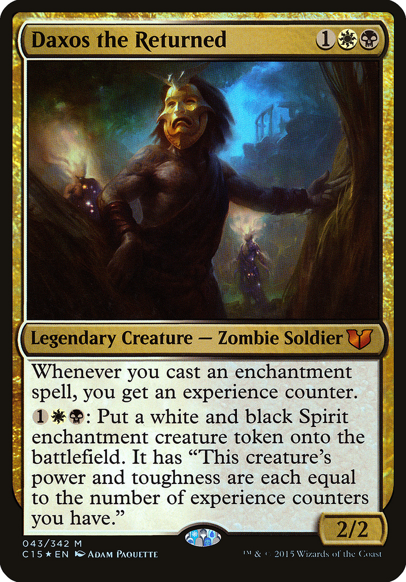 Daxos the Returned (Commander 2015) [Commander 2015 Oversized] Foil
