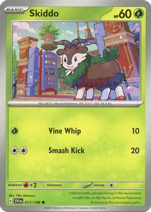 Skiddo - 11/198 [SV01: Scarlet & Violet Base Set]