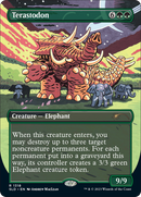 Terastodon (SLD-1318) - Secret Lair Drop (Borderless) Foil