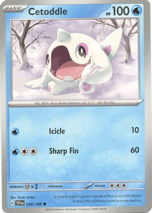 Cetoddle - 059/198 [SV01: Scarlet & Violet Base Set]
