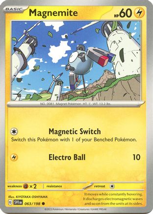 Magnemite - 63/198 [SV01: Scarlet & Violet Base Set]