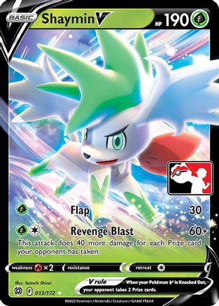 Shaymin V - 13/172 [Prize Pack Series Cards] - Holofoil