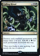 Culling Ritual [Strixhaven: School of Mages Promos] Foil