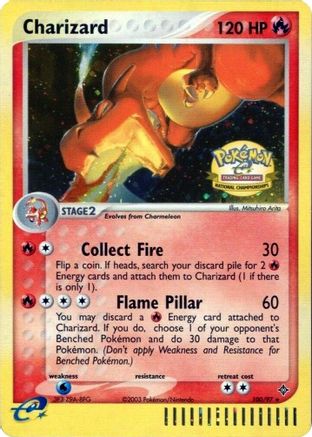 Charizard - 100/97 (National Championships) [League & Championship Cards] - Holofoil