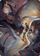 Serra Faithkeeper Art Card [March of the Machine Art Series]