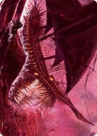 Marauding Dreadship Art Card [March of the Machine Art Series]