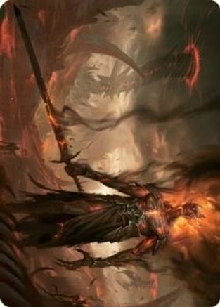 Ashen Reaper Art Card [March of the Machine Art Series]
