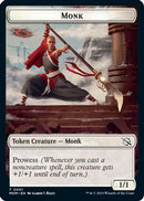 Monk // Kraken Double-Sided Token [March of the Machine] Foil