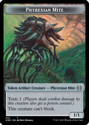 Phyrexian Mite (012) // The Hollow Sentinel Double-Sided Token [Phyrexia: All Will Be One Tokens]