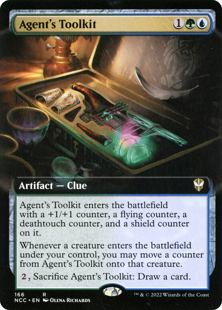 Agent's Toolkit (Extended Art) - New Capenna Commander: (Extended Art)