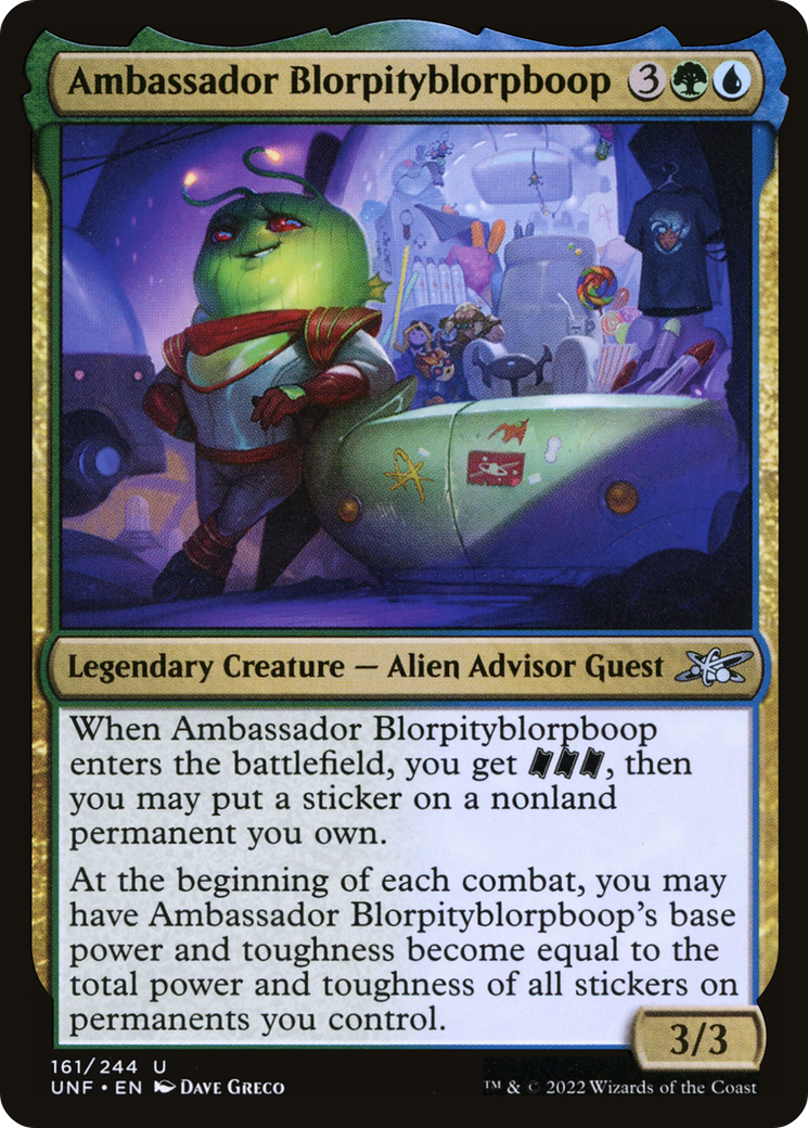 Ambassador Blorpityblorpboop - Unfinity