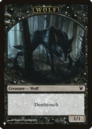 Wolf // Cat Double-Sided Token [Secret Lair: From Cute to Brute Tokens]