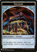 Treasure // Golem Double-Sided Token [Secret Lair: From Cute to Brute Tokens]