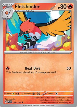 Fletchinder 029/193 [SV02 Paldea Evolved]