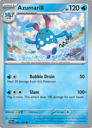 Azumarill 045 [SV02 Paldea Evolved]