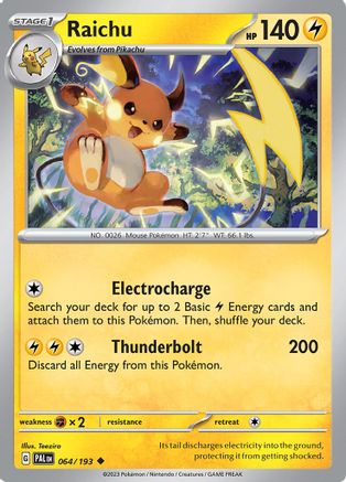 Raichu 064/193 [SV02 Paldea Evolved]