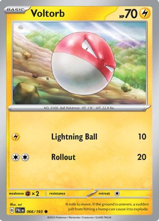 Voltorb 066 [SV02 Paldea Evolved]