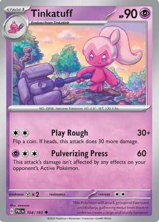 Tinkatuff 104/193 [SV02 Paldea Evolved]