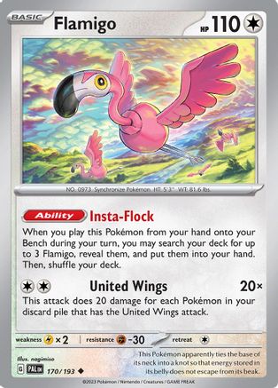 Flamigo 170 [SV02 Paldea Evolved]