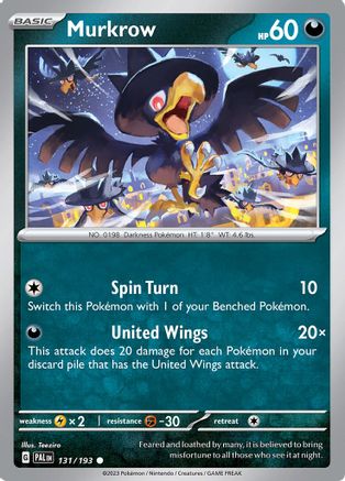 Murkrow 131 [SV02 Paldea Evolved]