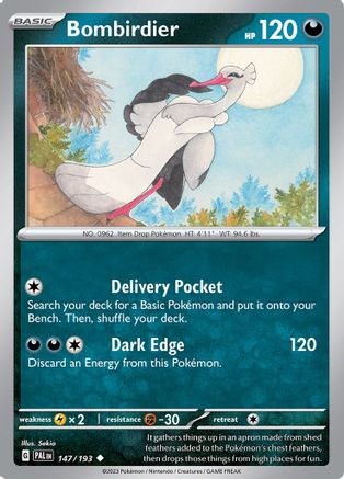 Bombirdier 147 [SV02 Paldea Evolved]