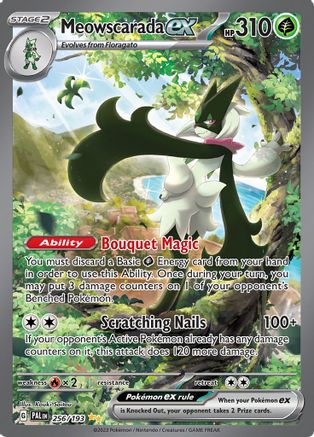 Meowscarada ex - 256/193 [SV02: Paldea Evolved] - Holofoil