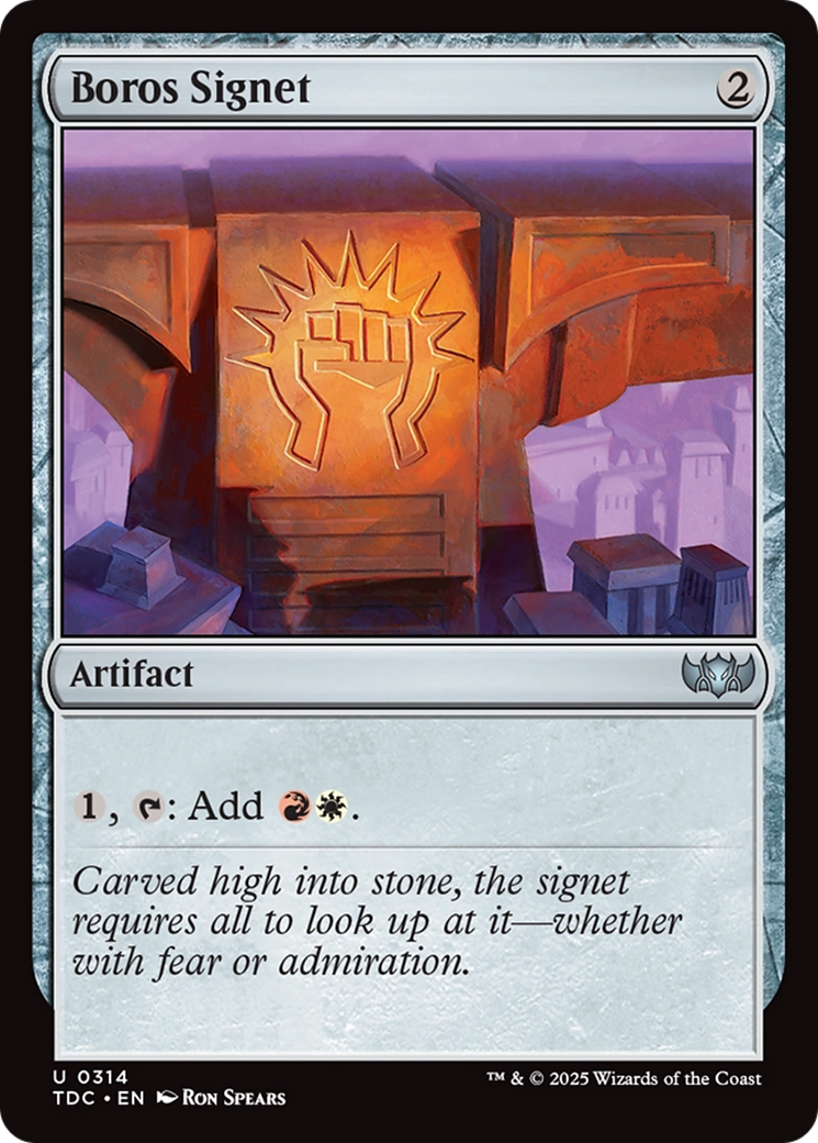 Boros Signet - Commander: Tarkir: Dragonstorm