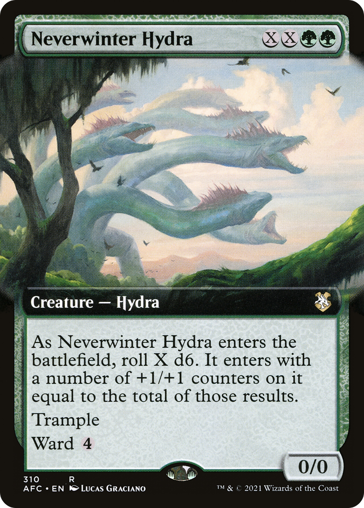 Neverwinter Hydra (Extended Art) - [Forgotten Realms Commander]: (Extended Art)