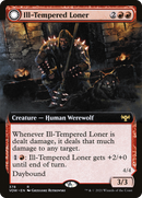 Ill-Tempered Loner (Extended Art): (Extended Art, Double Faced Transform) [Innistrad: Crimson Vow]