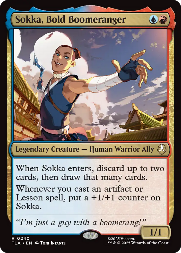 Sokka, Bold Boomeranger - [Avatar: The Last Airbender]