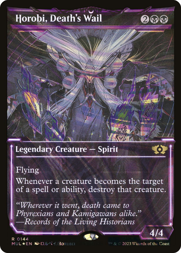 Horobi, Death's Wail (Halo Foil): (Showcase) [Multiverse Legends] Foil