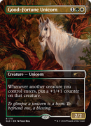 Good-Fortune Unicorn (Borderless) [Secret Lair Drop]