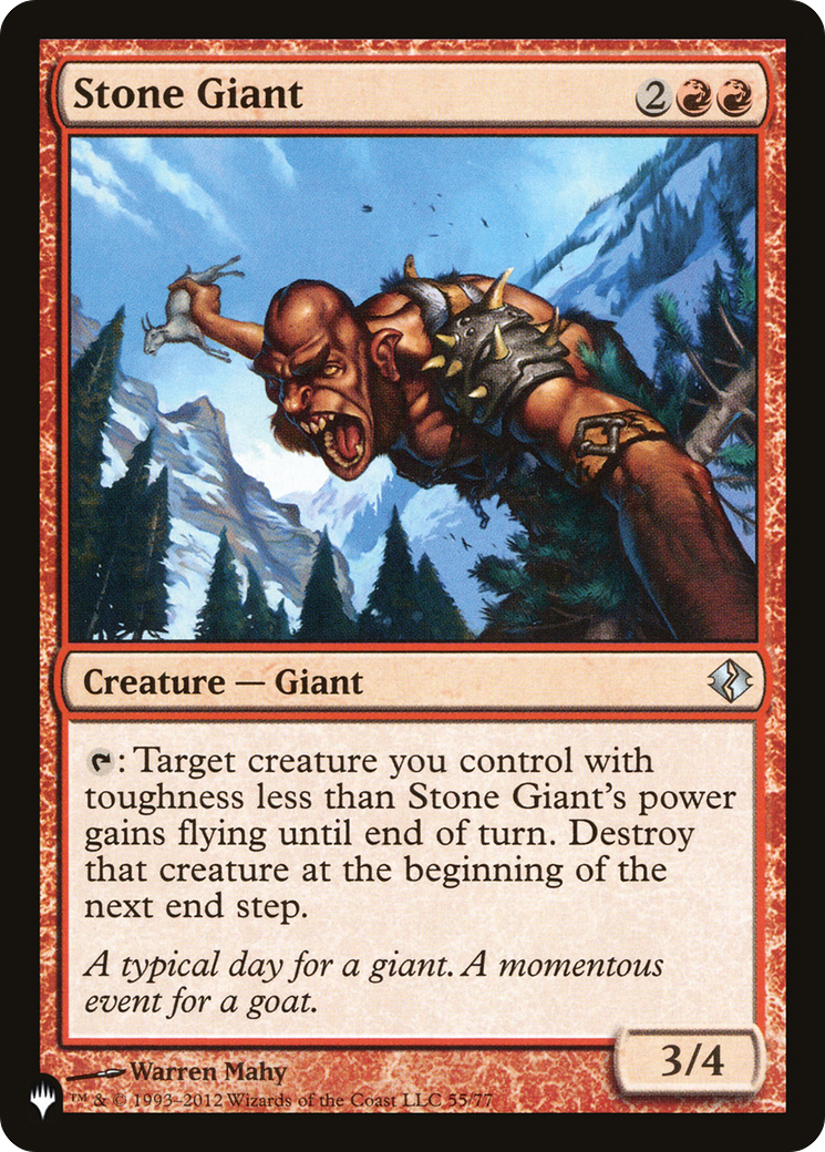 Stone Giant - [The List]