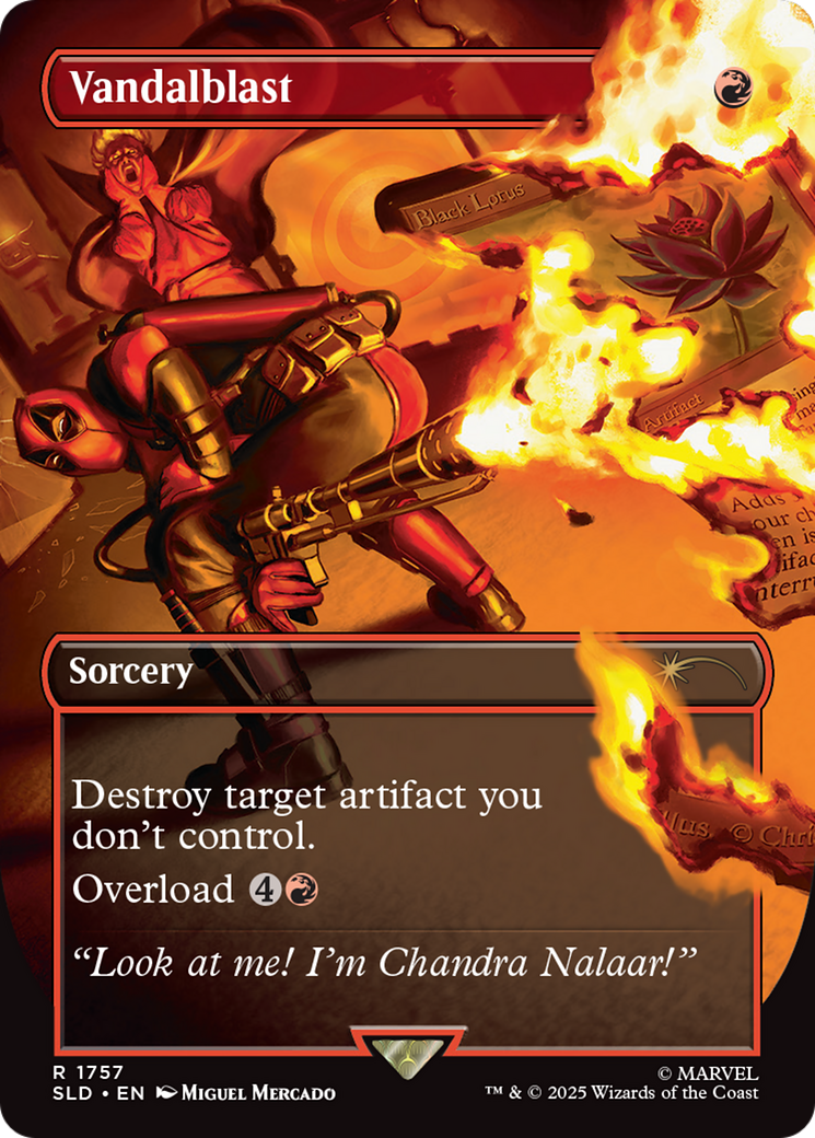 Vandalblast (1757) [Secret Lair Drop] (Borderless)