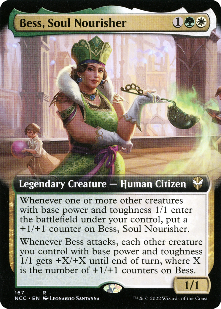 Bess, Soul Nourisher (Extended Art) - New Capenna Commander: (Extended Art)