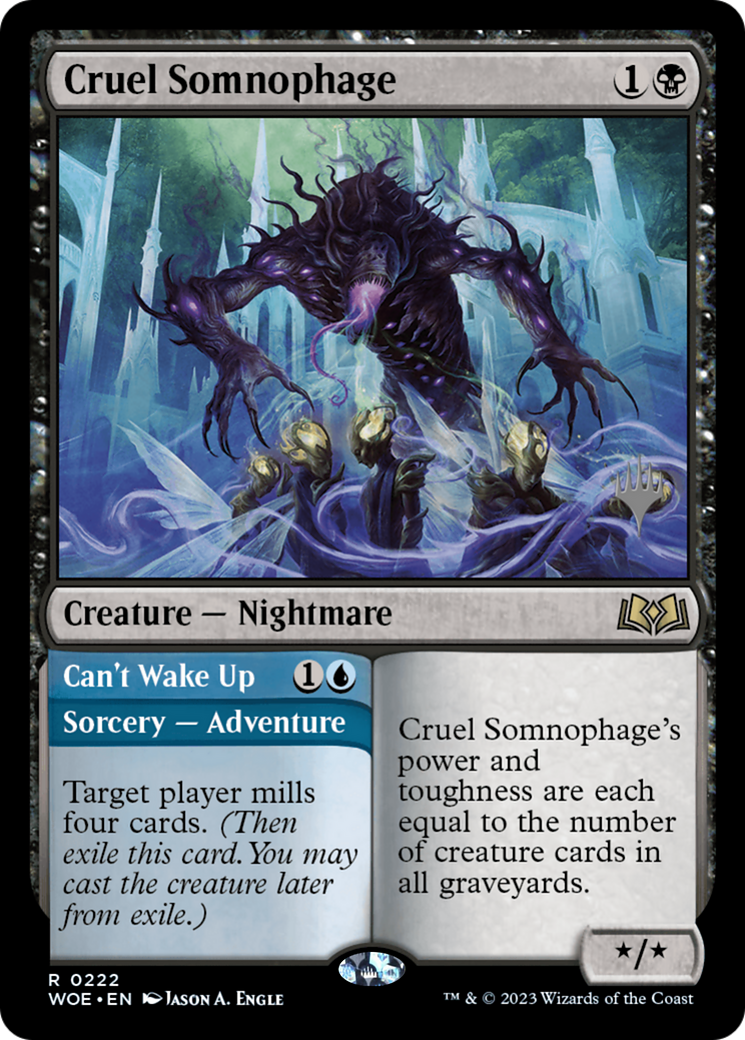 Cruel Somnophage [Wilds of Eldraine Promos]