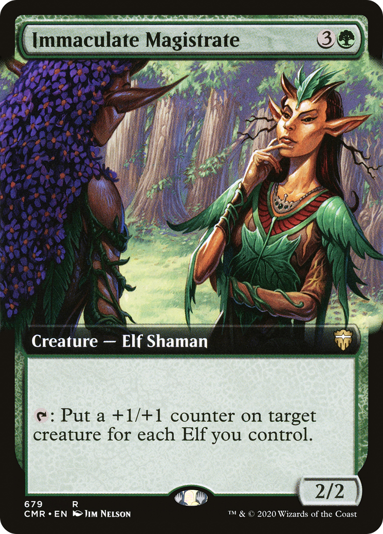 Immaculate Magistrate (Extended Art): (Extended Art) [Commander Legends]