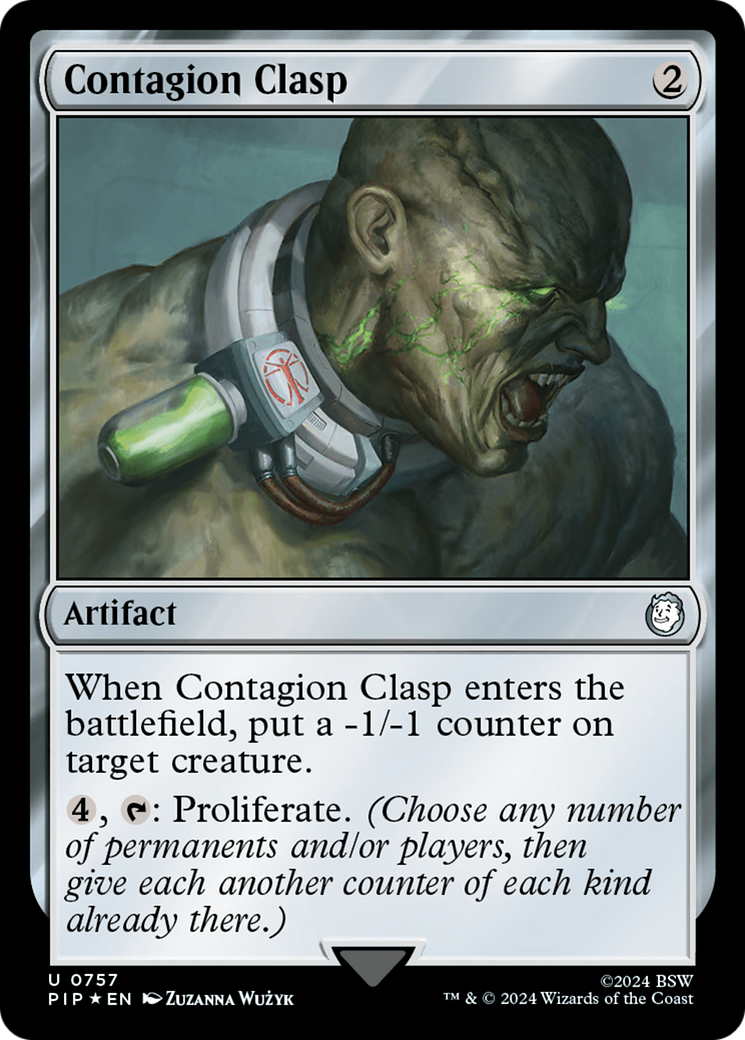 Contagion Clasp (Surge Foil) [Fallout] Foil