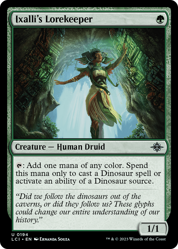 Ixalli's Lorekeeper - [The Lost Caverns of Ixalan]