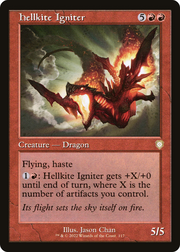 Hellkite Igniter (Retro Frame) [The Brothers' War Commander]