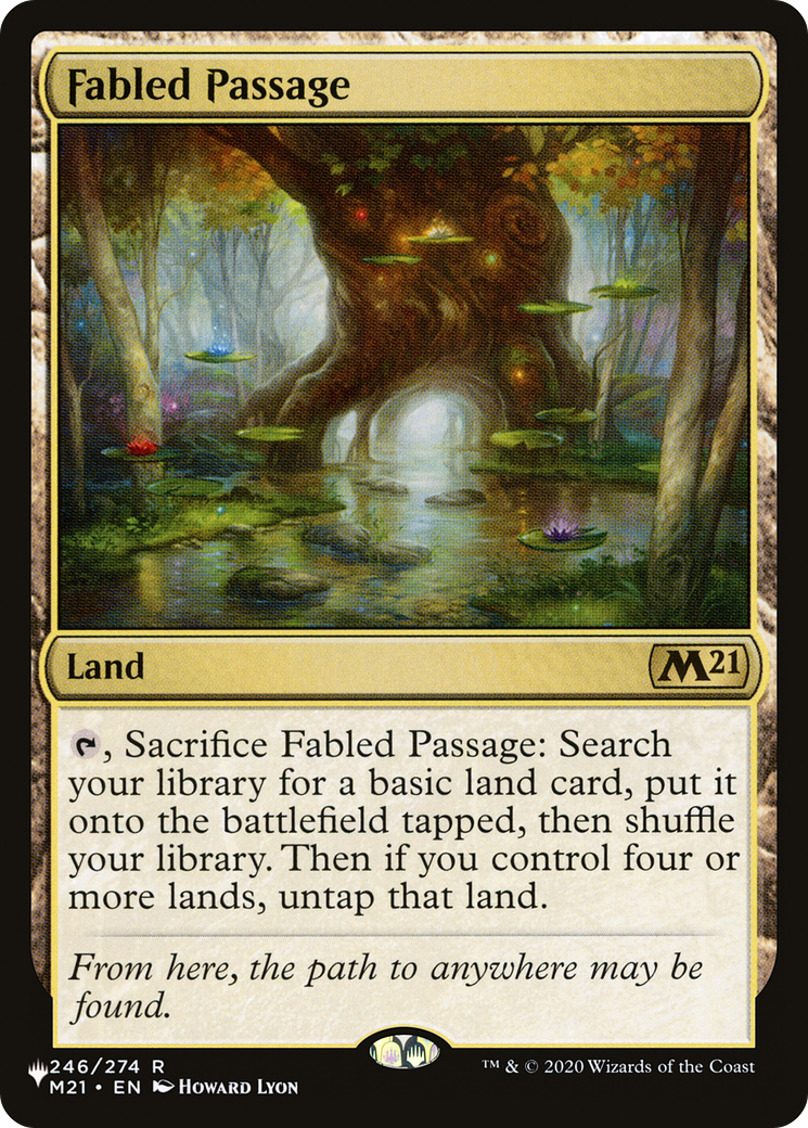 Fabled Passage - [The List]