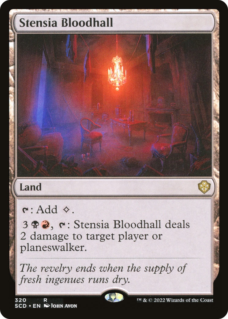 Stensia Bloodhall - [Starter Commander Decks]