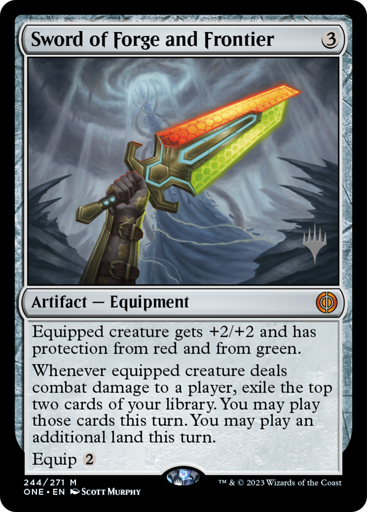 Sword of Forge and Frontier - [Phyrexia: All Will Be One Promos]